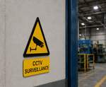 DUROSIGN CCTV SURVEILLANCE | 5 MM ACRYLIC SIGN | HIGH RESOLUTION PRINT MEDIA | STRONG MOUNTING | SELF ADHESIVE | OUTDOOR | INDOOR | WALL | SIGN BY DUROSIGN