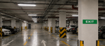 DUROSIGN EXIT PARKING-SIGN | 5MM PVC WITH RETRO REFLECTIVE GRAPHICS | HIGH RESOLUTION PRINT GRAPHICS |  STRONG MOUNTING | SCREWS PROVIDED | OUTDOOR | INDOOR | WALL | MOUNT | PARKING-SIGN BY DUROSIGN