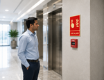 DUROSIGN FIRE ALARM SIGN | 5MM PVC WITH GLOW IN DARK MEDIA HIGH RESOLUTION PRINT MEDIA | STRONG MOUNTING | SELF ADHESIVE | OUTDOOR | INDOOR | WALL | SIGN BY DUROSIGN