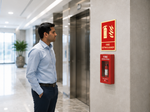 DUROSIGN FIRE EXTINGUISHER SIGN | 5MM PVC WITH GLOW IN DARK MEDIA HIGH RESOLUTION PRINT MEDIA | STRONG MOUNTING | SELF ADHESIVE | OUTDOOR | INDOOR | WALL | SIGN BY DUROSIGN