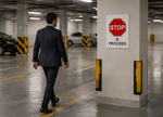 DUROSIGN STOP & PROCEED PARKING-SIGN | 5MM PVC WITH RETRO REFLECTIVE GRAPHICS | HIGH RESOLUTION PRINT GRAPHICS |  STRONG MOUNTING | SCREWS PROVIDED | OUTDOOR | INDOOR | WALL | MOUNT | PARKING-SIGN BY DUROSIGN