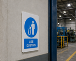 DUROSIGN USE DUSTBIN | 5 MM ACRYLIC SIGN | HIGH RESOLUTION PRINT MEDIA | STRONG MOUNTING | SELF ADHESIVE | OUTDOOR | INDOOR | WALL | SIGN BY DUROSIGN