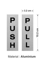 DUROSIGN PUSH PULL VERTICAL SIGN